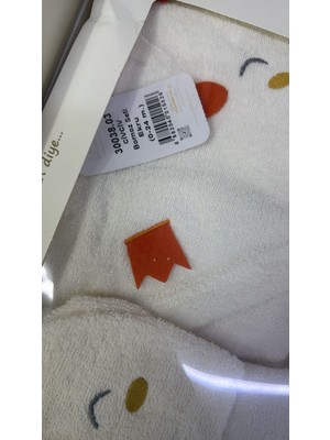 Bebitof My Baby Kumsal % 100 Pamuk 0 - 24 Ay Bornoz Seti CivCiv Desen Kutu İçerisinde 30038