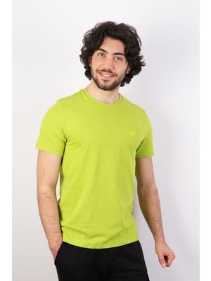 Rich Erkek Logo Baskılı T-Shirt %100 Pamuk Tişört