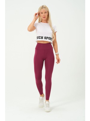 Rich Toparlayıcı Tayt- Kadın Yüksek Bel Toparlayıcı Esnek Tayt