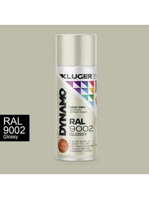 Kluger Gri Beyaz Spey Boya Ral 9002