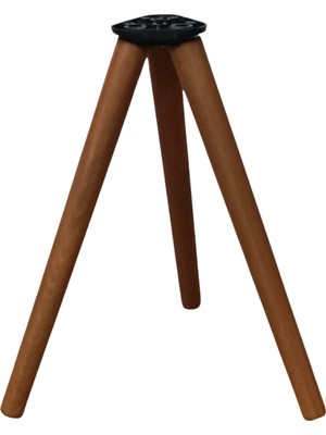 Hamadex 41 cm Açık Meşe Ahşap Konik Mobilya Ayağı – 3’lü Set | Masa, Sandalye, Sehpa Uyumlu | Bağlantı Aparatı ve Vidalar Dahil