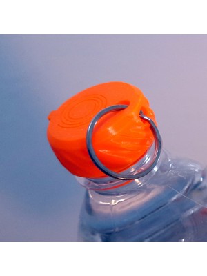 Mizaku Ultra Kompakt Bidet 0.5 Litre Su Şişeleri Için Taşınabilir Taharet Musluğu Portatif Tuvalet Duşu (Turuncu)