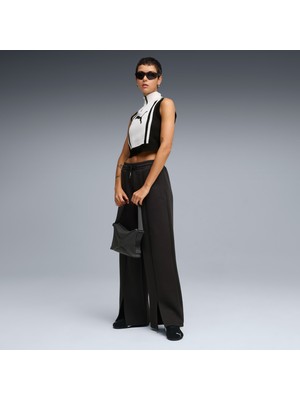 Puma Wardrobe Essentials Relaxed Kadın Siyah Eşofman Altı.01