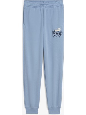 Puma Mid 90S Çocuk Mavi Eşofman Altı.34