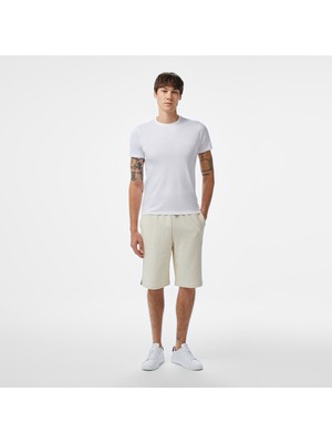 Puma Premium Ess Jacquard Erkek Krem Şort.87