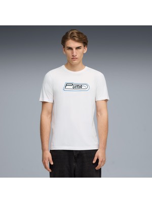 Puma Future Archive Graphic Unisex Beyaz T-Shirt.02