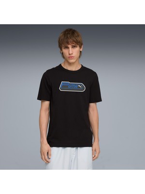 Puma Future Archive Graphic Unisex Siyah T-Shirt.01