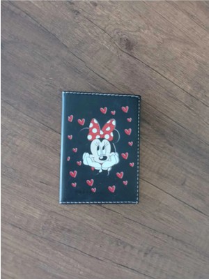 Efe Deri Figüratif Dikişli Oto Ruhsat Kılıfı Kabı Araç Ruhsat Koruyucu Ruhsatlık