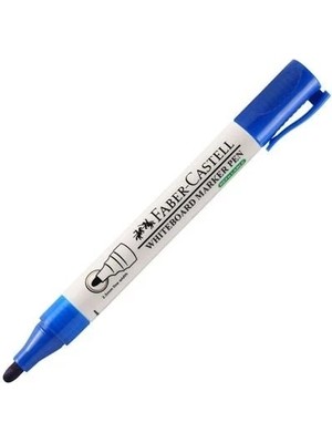 Faber-Castell White Board Markör 152, Mavi (10' Lu Kutu)