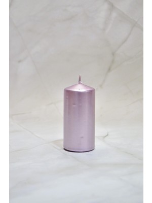 Bar Mumu Baton Mum Tekli 38 mm Çap 80 mm Uzunluk Varaklı Boya Kokusuz Silindir Mum – Parafin Wax