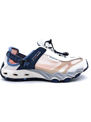 Humtto Erkek Trekking Outdoor Aqua Beyaz Lacivert Spor Sandalet Ayakkabı