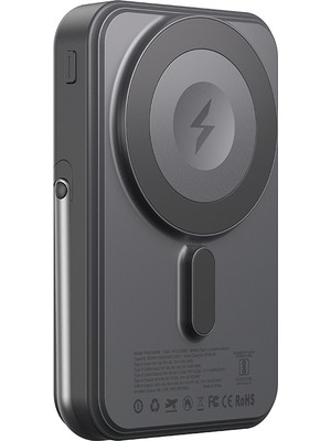 Amazingthing Thunder Go Akıllı Saat Şarj Özellikli Pd 22.5W Wireless Powerbank 15W 10000MAH Siyah