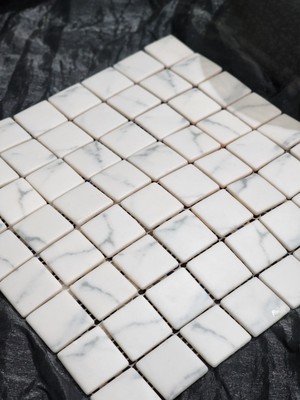 Mermer Desenli Cam Mozaik Taşı (1ADET File) 30*30 cm