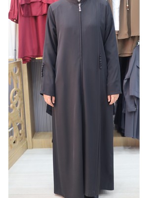 Yan Pile Detaylı Ferace