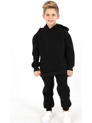 Üç Iplik Kapüşonlu Şardonlu Takım