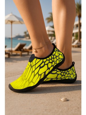 Cristante Zappella Elara Kadın Deniz Ayakkabısı, Nefes Alabilen Kumaş ve Kaymaz Taban ile Plaj ve Havuz İçin İdeal