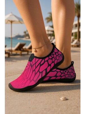 Cristante Zappella Elara Kadın Deniz Ayakkabısı, Hafif ve Esnek, Kaydırmaz Kauçuk Taban, 36 Beden Fuşya