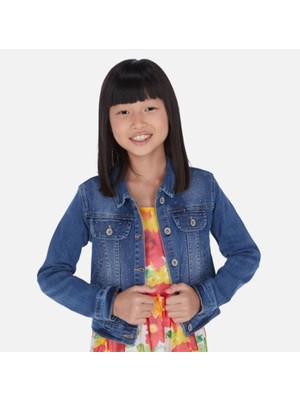 Mayoral Kız Çocuk Denim  Çeket 6461