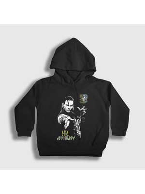 Presmono Unisex Çocuk Siyah Sign Jeff Hardy Wwe Güreş Kapüşonlu Sweatshirt