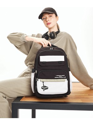 Pierre Cardin Okul Sırt Çantası Siyah 07Pct185-S