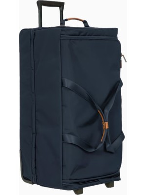 X-Travel 77 cm Deri Detaylı Tekerlekli Seyahat Çantası Şık ve Çevre Dostu Tasarım