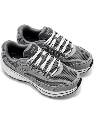 Skechers 128612 Go Run Consistent Draft Gri Kadın Spor Ayakkabı