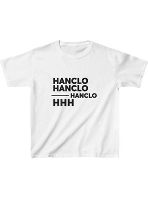 Unisex Çocuk Baskılı T-Shirt - Beyaz