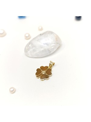 Yonca Kolye 14 Ayar Altın Hd Videolu