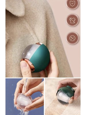 Online Home Market Deyhome Yeniden Kullanılabilir Lint Roller Top, Taşınabilir Köpek Kedi Tüy Topu, Yıkanabilir Tüy Çıkarıcı, Mini Tüy Aleti, Giysiler Için,