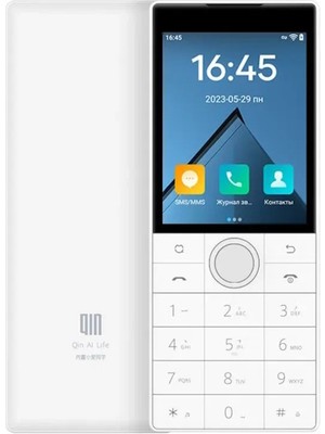 Duoqin Qın F22 3GB 32GB Asker Telefonu Beyaz 4.5G Mobil Bağlantı Hızına Sahip