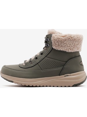 Skechers On-The-Go Stellar Alpine Adventure Kadın Haki Kar Botu 144756 Olv
