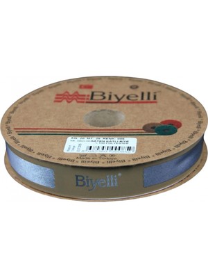 Marsilyan Biye Saten Katlı 086 Gri 2 cm 25 Metre %100 Polyester