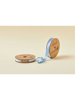 Marsilyan Biye Saten Katlı 069 Koyu Mavi 2 cm 25 Metre %100 Polyester