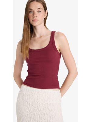 DeFacto Fitted U Yaka Fitilli Kaşkorse Atlet F7818AX25AU