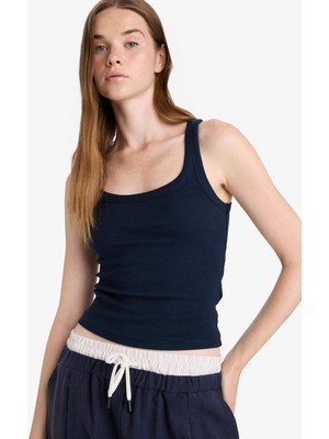 DeFacto Fitted U Yaka Fitilli Kaşkorse Atlet F7818AX25AU