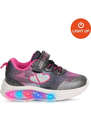 Buckhead Çocuk Işıklı Cırtlı Günlük Ayakkabı BUCK3042 Nına
