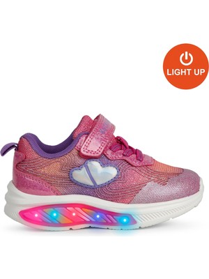 Buckhead Çocuk Işıklı Cırtlı Günlük Ayakkabı BUCK3042 Nına