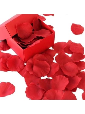 Vipfoni Özel Günleriniz Için Kumaş Gül Yaprakları Düğün, Parti, Ev, Otei Için Sevgililer Günü Dekorasyonu 200 Adet