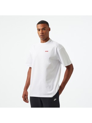 Converse Loose Fit Erkek Beyaz T-Shirt