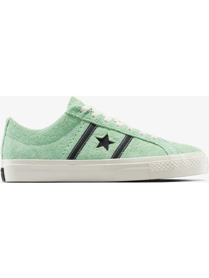 Converse One Star Academy Pro Unisex Yeşil Süet Sneaker
