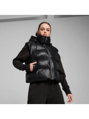 Puma Shiny Puffer Vest Model 62651801 Kadınlar İçin Parlak Yelek Mevsimlik Özellik