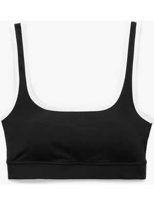 Koton Kare Yaka Slim Fit Askılı Sporcu Sütyeni