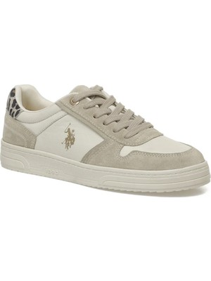 U.s.polo Assn Petra 5pr Bej Hakiki Deri Casual Anatomik Spor Ayakkabısı