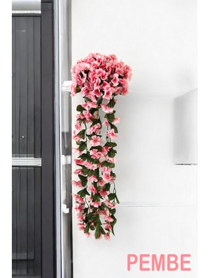 Alshop Balkon,duvar Süsü Yapay Çiçek Sarkan Begonvil Sarmaşık Çiçeği