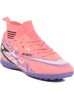 Walkway WJ-502 G Pembe Çoraplı Halı Saha Ayakkabısı