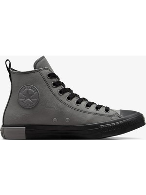 Converse Chuck Taylor All Star Unisex Gri Deri Sneaker