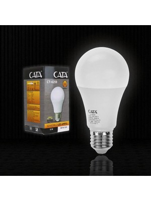 Cata 12W Sensörlü LED Ampul(Beyaz) CT-4259
