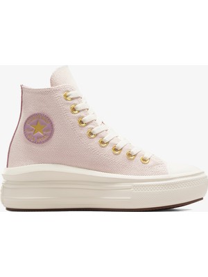 Converse Chuck Taylor All Star Move Gold Çocuk Pembe Sneaker