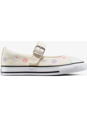 Converse Chuck Taylor All Star Danity Mary Jane Bebek Krem Sneaker