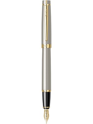 Scrikss & WizDesign 38 Dolma Kalem Saten Altın F Uç LÜKS KUTULU / ÖMÜR BOYU GARANTİLİ / KİŞİSELLEŞTİRİLEBİLİR